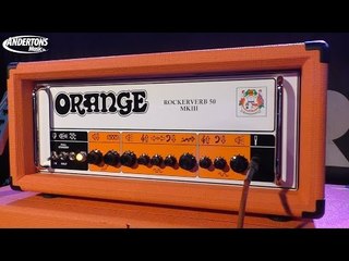 Unveiling The New Orange Rockerverb III - Plus interview with designer Ade Emsley