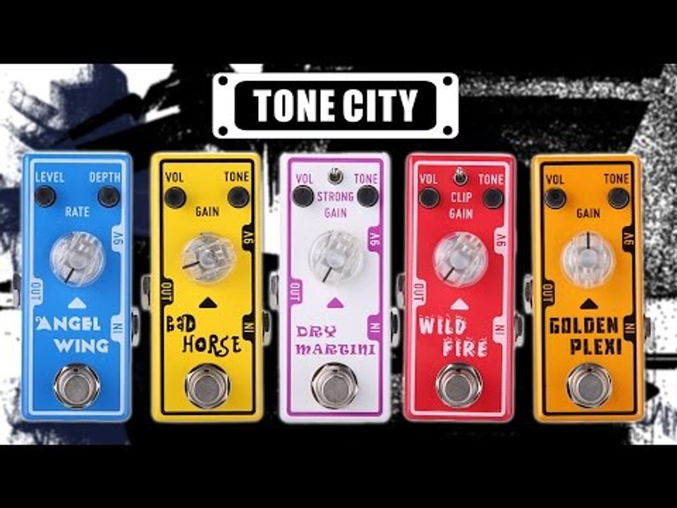 Tone City Pedals - Mini Size, Mini Price, Massive Tone!