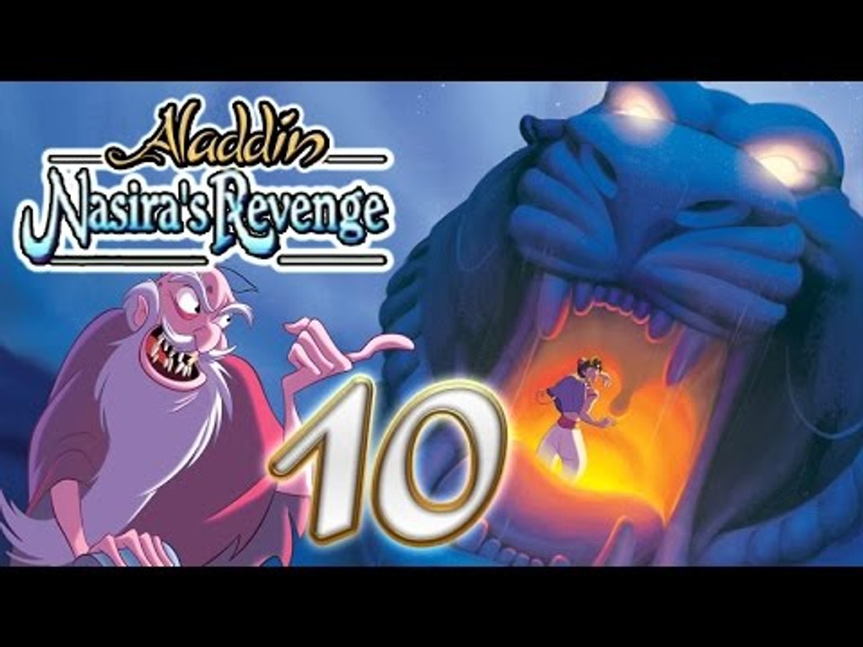 Disney's Aladdin in Nasira's Revenge (PS1) Walkthrough Part 10 - Cave of Wonders Level 1 & 2 -