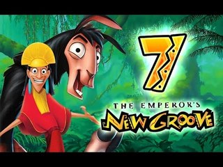 The Emperor's New Groove Walkthrough Part 7 (PS1) • [Jungle Day Chapter 1]  • 100%