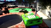 Disney Pixar Cars Custom Green Lightning McQueen for SHREK ! + Nursery Rhymes