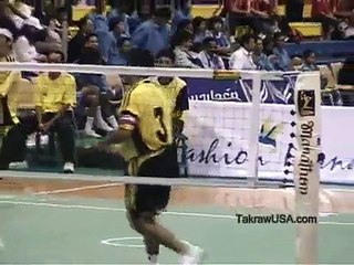 Sepak Takraw King's Cup 2007 : Indonesia Vs Malaysia