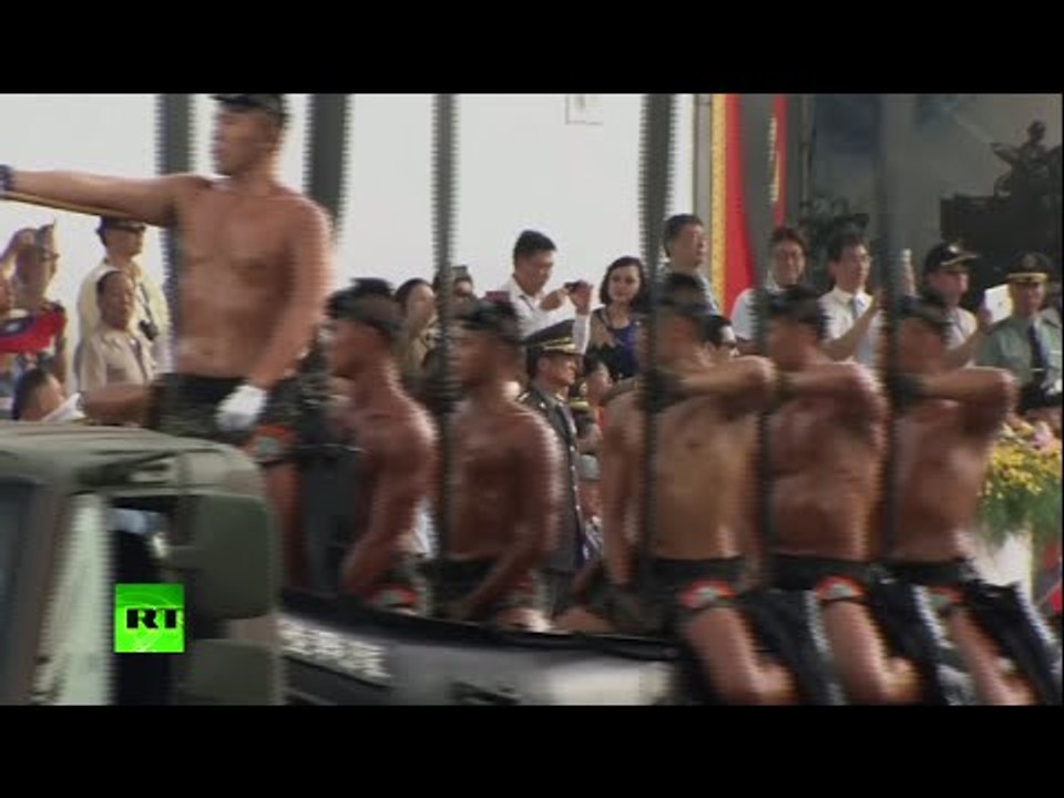 Taiwan celebrates 70th Anniversary of Japan defeat with military parade