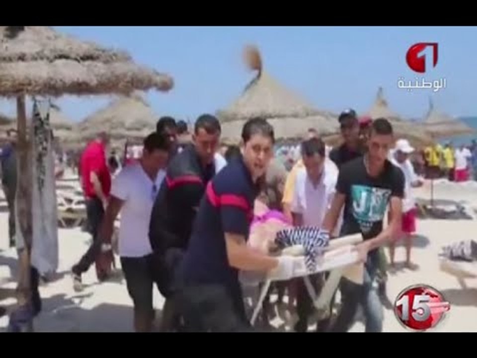 RAW: Scene of Tunisia deadly attack on beach near tourist hotels in Sousse
