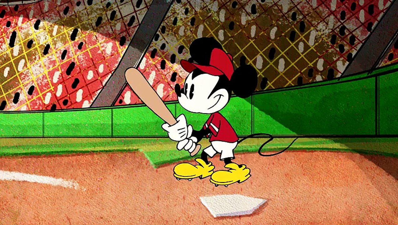 Team Mickey Baseball Hits The Baseball Field _ Disney Shorts