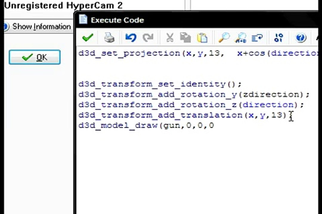 Game Maker Pro 3D Tutorial: 3D FPS Gun (High Quality Available)