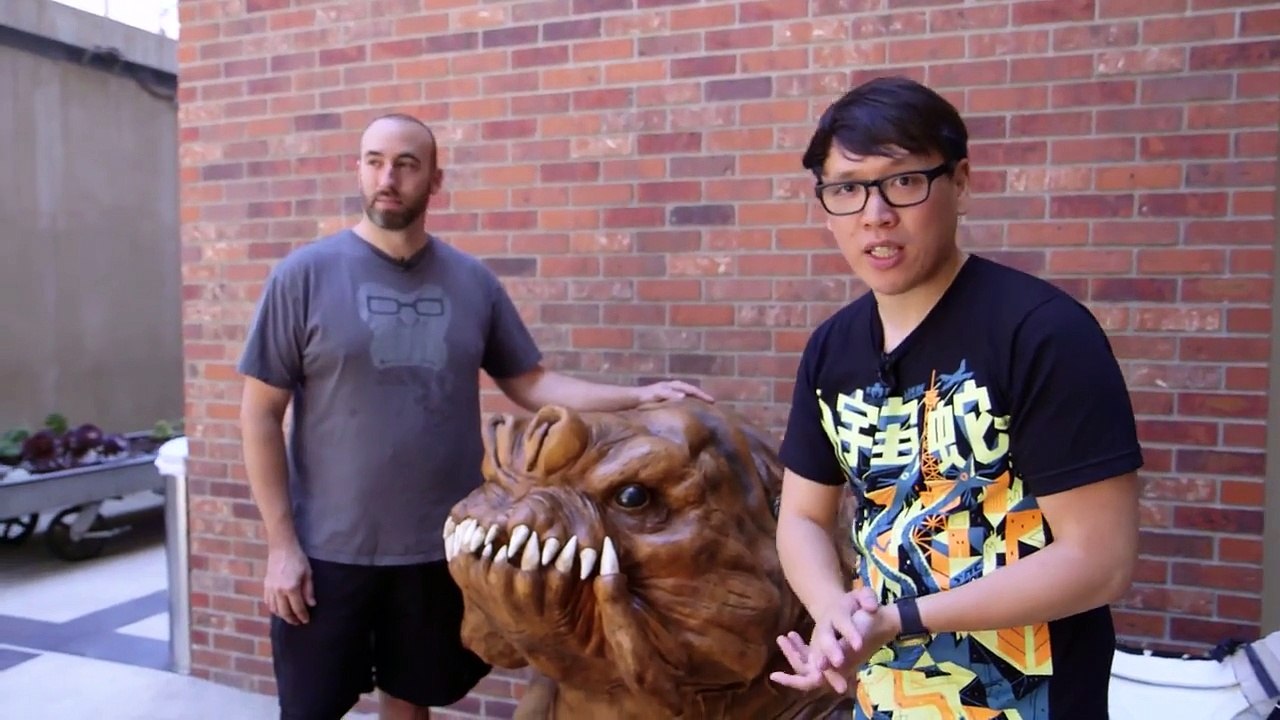 Costume de Rancor pour la Comic-Con