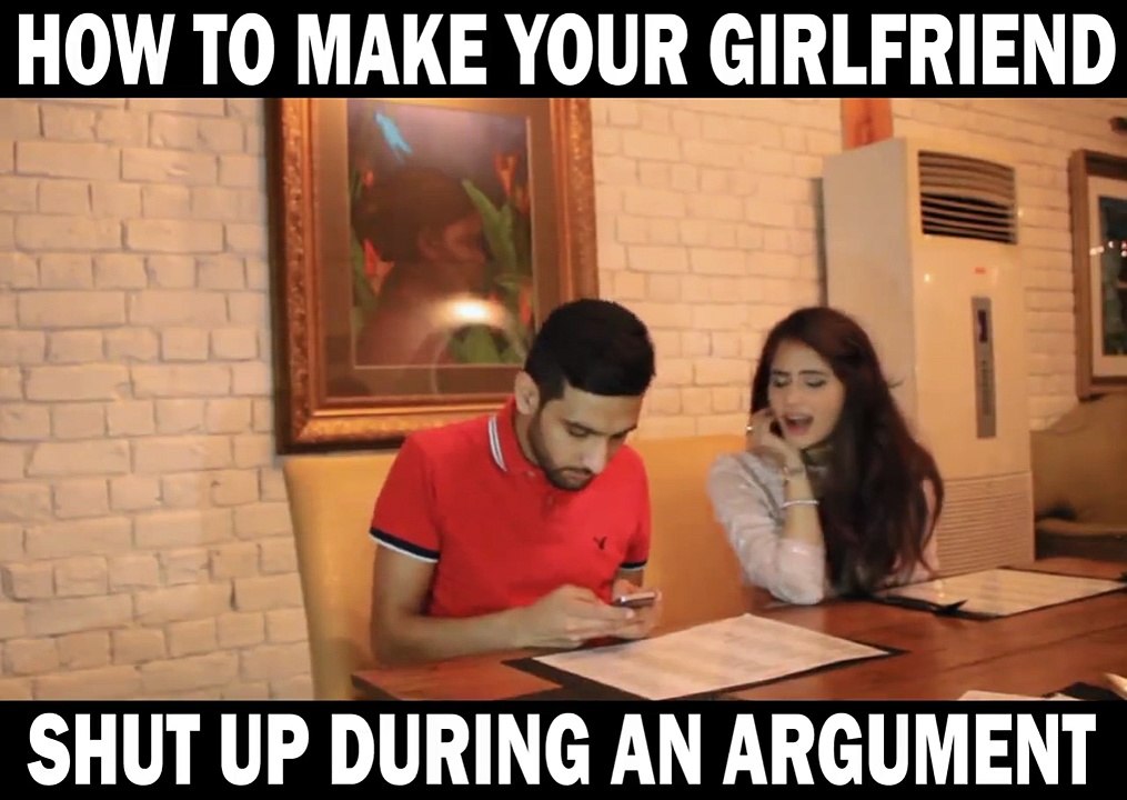 Comment faire taire sa copine pendant une dispute