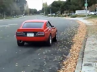 Datsun 280Z Testing Traction....