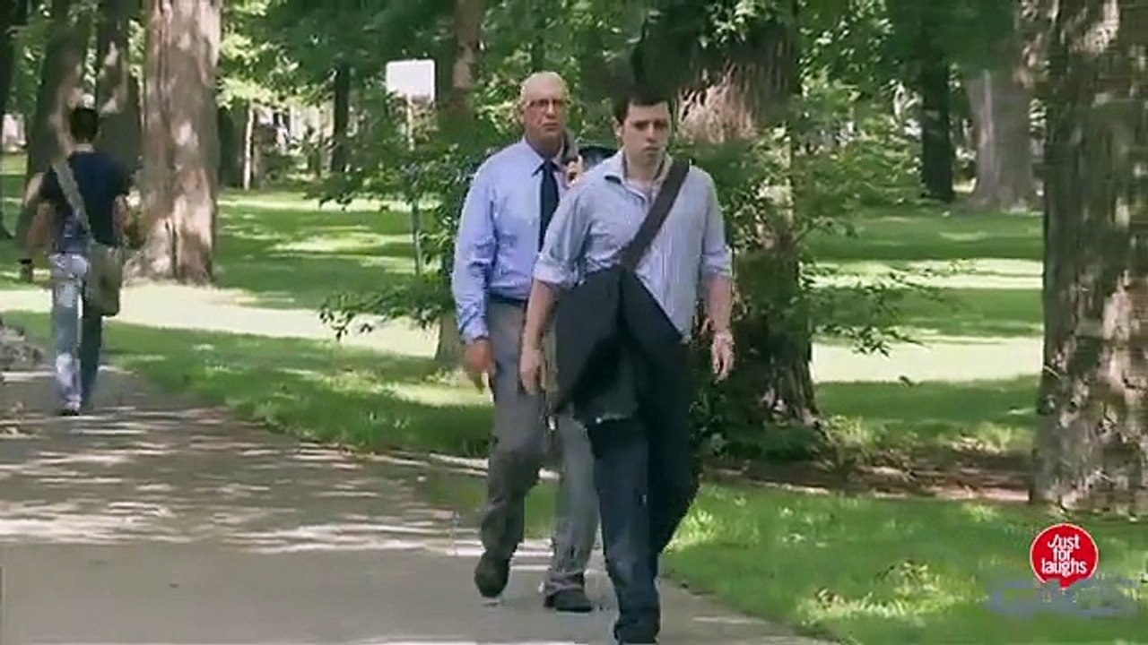 Hidden Camera  Absurd Noisy Shoe Prank - كاميرا خفية كندية
