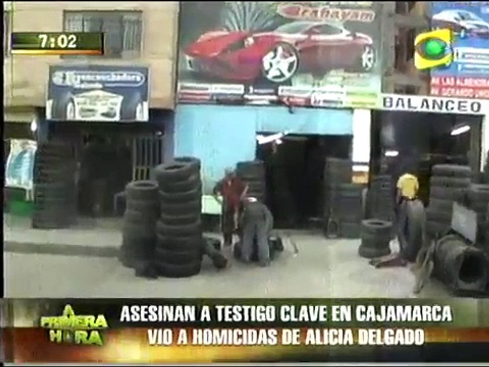 CASO ALICIA DELGADO ASESINAN A TESTIGO