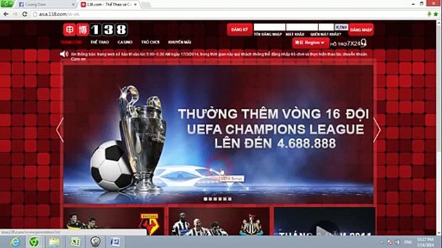Dangkynhacai.com hướng dẫn đăng ký tài khoản ,gửi tiền,rút tiền nhà cái 138bet