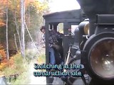 Steam Train to Construction Site on the WW&F two foot narrow gauge Railroad (2002)