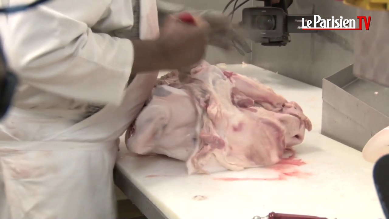 Une tête de veau dépecée à l'aube pour Laurent Fabius et sa compagne