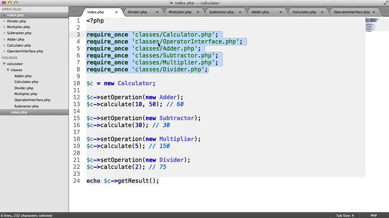 PHP Object Oriented Programming (OOP): Autoloading (13/13)