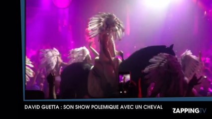 David Guetta au cœur d’une polémique après un show à Ibiza avec un cheval