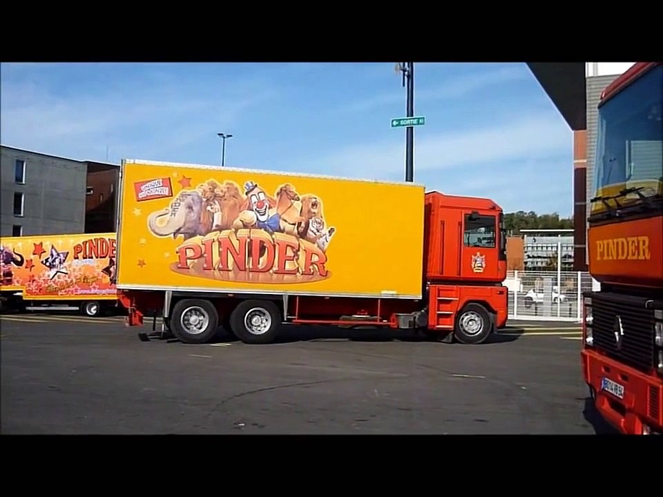 Cirque Pinder Jean-Richard au Havre. LECORNEY.TOURNEE