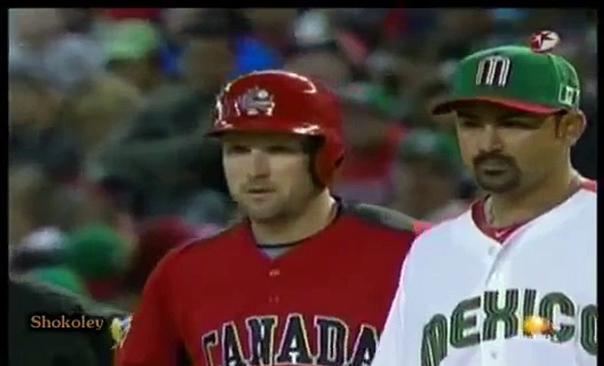 ¿Por que inicio la pelea entre Mexico vs Canada Beisbol 2013?