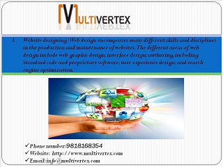 Experienced Web Designing Company - Multivertex Technology Pvt. Ltd.
