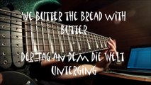 We Butter The Bread With Butter - Der Tag an dem die Welt unterging (GoPro Guitar Cover)