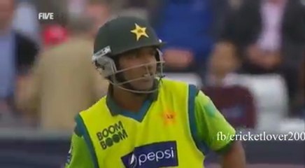 Asad Shafiq 4,4,4,4 Vs Bresnan 1st ODI 2010