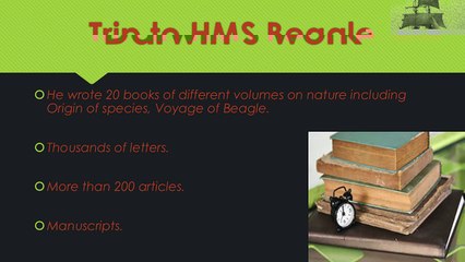 Darwin’s theory of Evolution