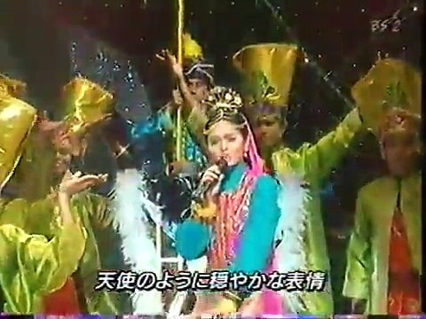 Siti Nurhaliza -[Balqis] on Japanese music TV program - Asia music festival 2001 Pt 3/3