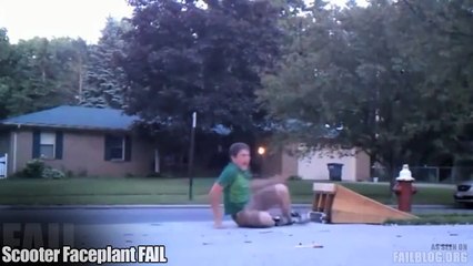 FAIL Blog  Scooter Faceplant FAIL