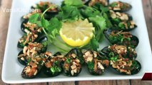 CHEM CHÉP NƯỚNG MỠ HÀNH (Vietnamese grilled mussels)