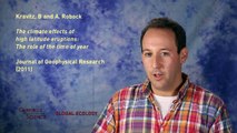 The climate effects of high-latitude volcanic eruptions: Dr. Ben Kravitz