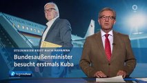 Steinmeier in Kuba: Erster Besuch eines deutschen Außenministers im Karibikstaat