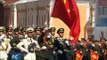 Chinese honor guards march in Victory Day Parade in Moscow 中国人民解放军三军仪仗队亮相红场阅兵式