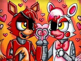 Fnaf foxy x mangle