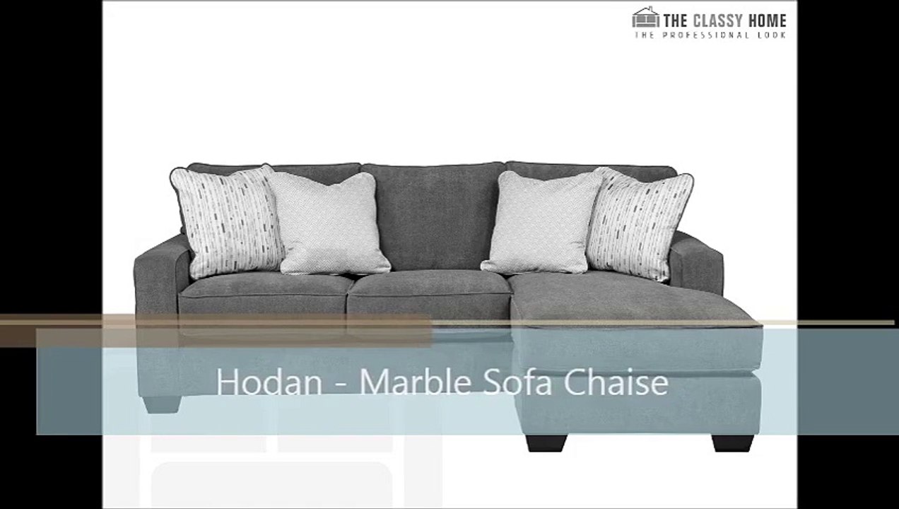Hodan-Marble Sofa Chaise - The Classy Home