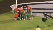 Gabriel Jesus se emociona com primeiro gol no Palmeiras