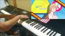 【WORKING!!! OP】NOW!!!GAMBLE - piano cover