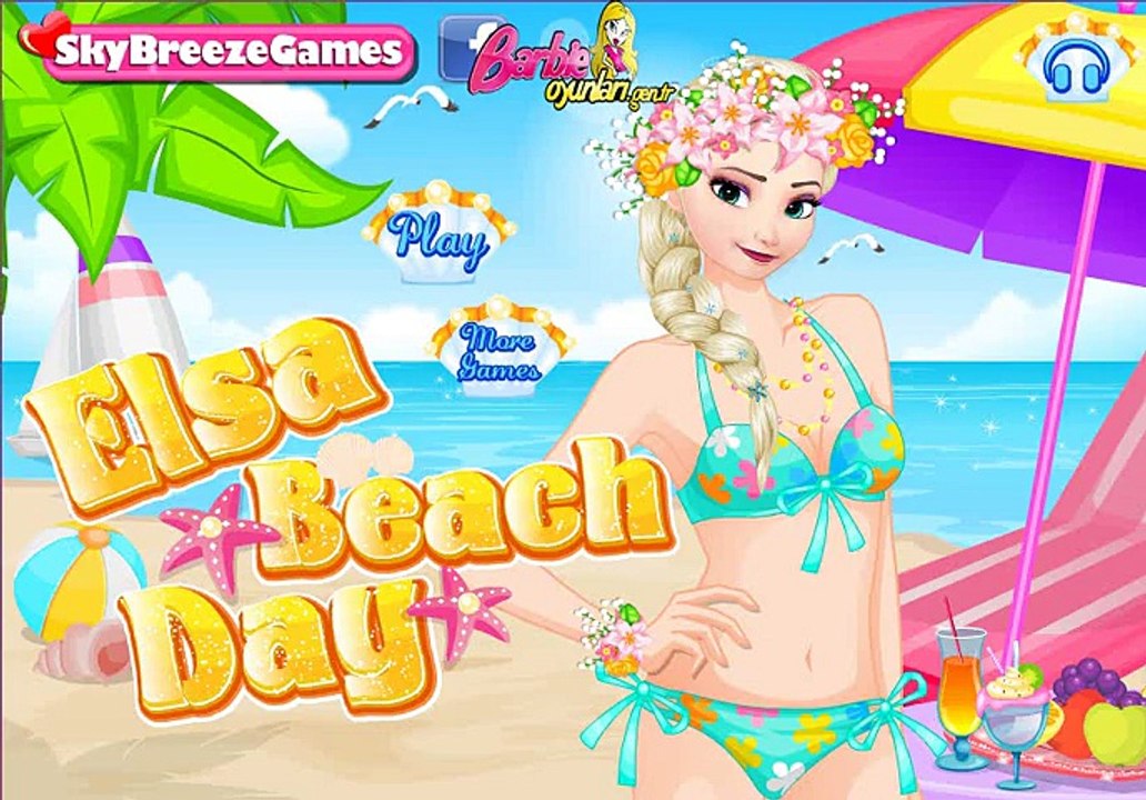 Elsa Frozen Sahil Keyfi - Elsa Beach Day