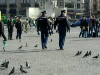 Dam Square in Amsterdam