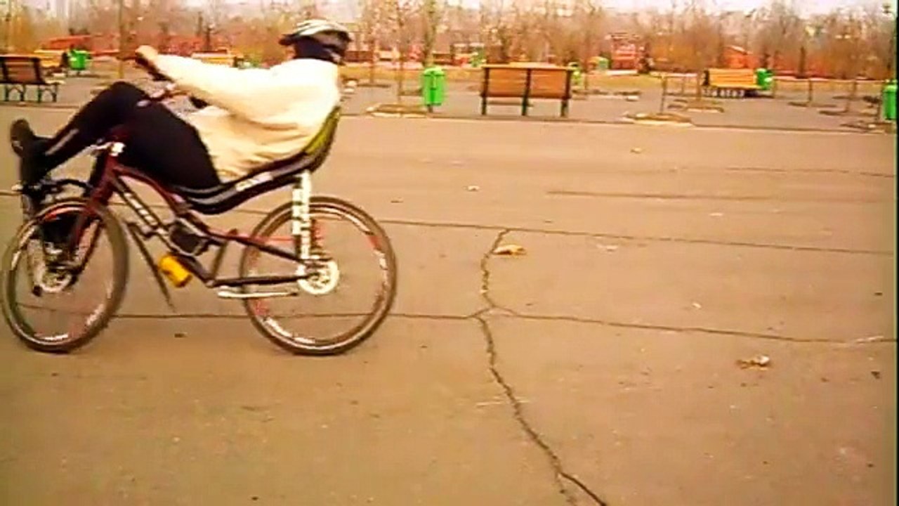 Recumbent bike ride fwd diy bucharest 5
