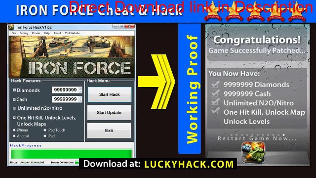 Iron Force Hack for 99999999 Cash_(new)