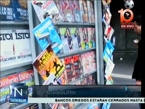 Expertos indican que opositores a Rousseff no lograrán derrocarla