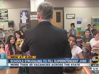 Schools struggling to fill Superintendent jobs