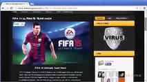 Fifa 15 Ultimate Team Coins Generator Hack IOS Android XBOX PC PS3 PS4