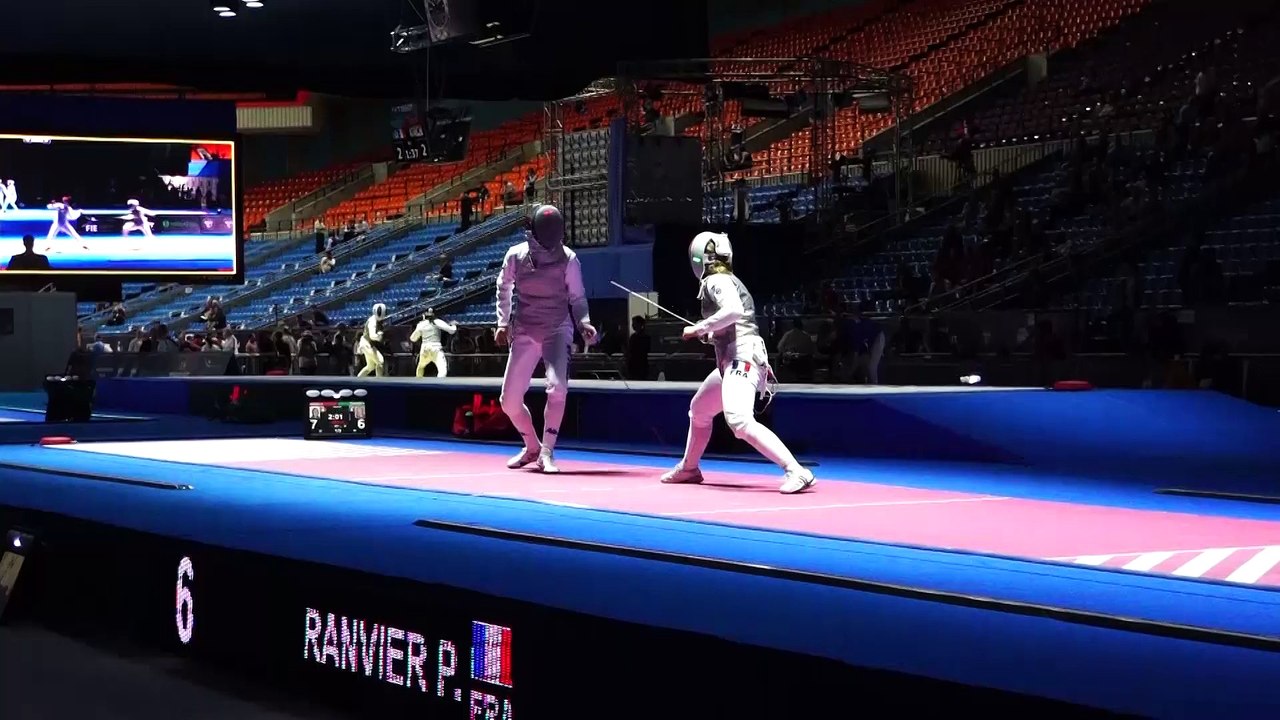 MOSCOW2015 "Une journée du fleuret qui stresse..." Escrime