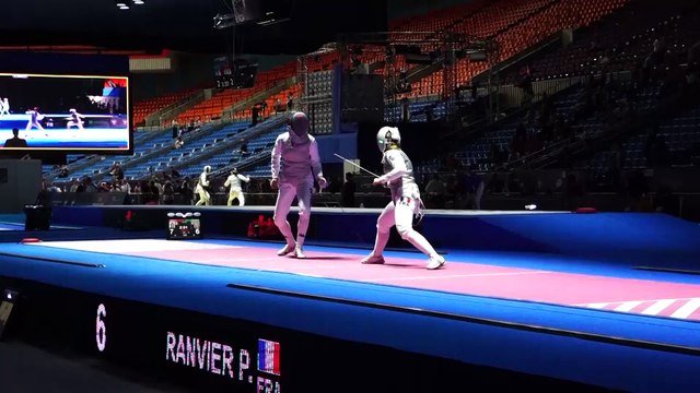 MOSCOW2015 Une journée du fleuret qui stresse... Escrime