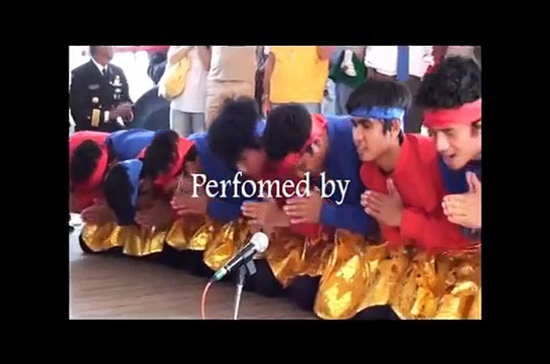 Saman Dance at Istanbul on KRI Dewa Ruci