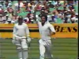 Young Wasim Akram destroys Australia, 11 wickets MCG 1989