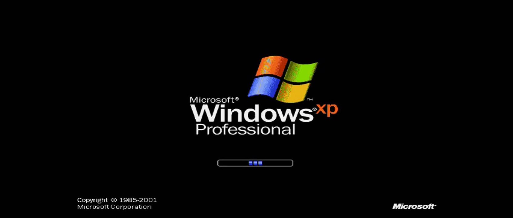 (SEIZURE WARNING) Windows XP has a virus﻿