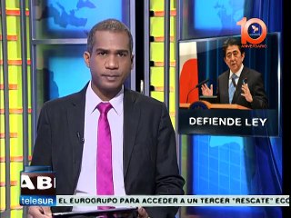 Shinz? Abe defiende nueva Ley de Seguridad Nacional, "protege a Japón"