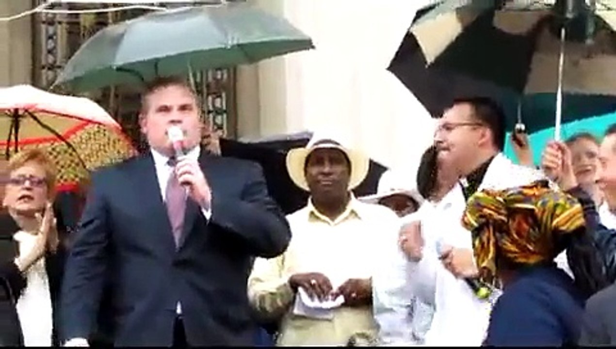 NOM's Brian Brown Speaks At NY Sen. Ruben Diaz' Anti-Gay Hate Rally